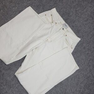 BDG Urban Outfitters Jeans Womens‎ 28 White Cowgirl Workwear Y2K  2000s Grunge